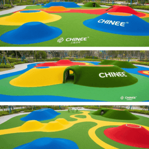 Customizable Commercial Playground Artificial Grass for Recreational Surfaces