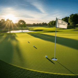 Customizable Synthetic Golf Grass for Professional and Recreational Use