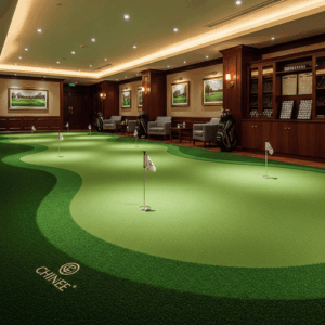 Customizable Synthetic Golf Putting Green for Commercial and Professional Use