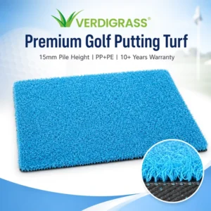 Portable Indoor Golf Practice Putting Mat Artificial Grass Training Turf Roll for Home and Office