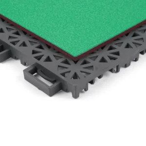 Portable Modular TPE Plastic Interlocking Tiles Quick Assembly Multi-Sport Court Flooring for Backyard Camping Artificial Grass