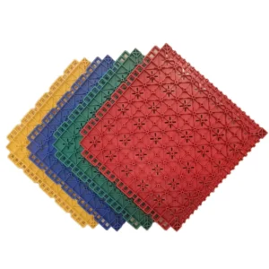 Portable Outdoor Interlocking PP Plastic Basketball Court Flooring Tiles