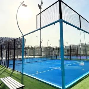 Prefabricated Easy Assembly Portable Modular Hot-Dip Galvanized Steel Padel Court