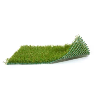 Premium Eco Friendly Recyclable Soft Hybrid Turf Mat 50mm Pile Height Large Mesh Structure Durable Plastic Blend Indoor Backyard