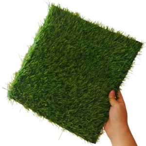 Premium UV-Resistant Artificial Landscape Grass Turf for Balcony Rooftop Backyard Synthetic Lawn Carpet with Drainage