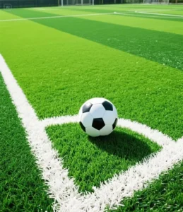 Professional Football Artificial Grass Turf, 50mm/50mm Pile Height, High Density, Durable for Sports Fields and Schools
