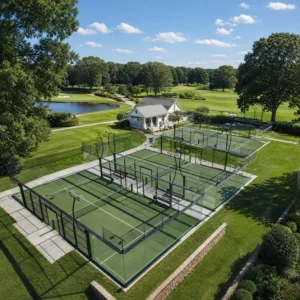 Professional Full Panoramic Padel Court Equipment PADEL COURT HC021 Steel Powder Coat Finish Factory Direct Manufactured