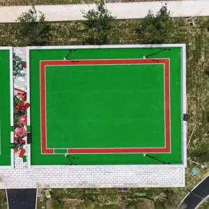 Professional Sports Artificial Turf for Gataball Court Multi Purpose Field Stadium UV Resistant Grass
