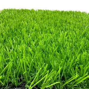 Realistic 25mm Emerald Green Artificial Grass for Lawn Repair Durable UV Stable Synthetic Turf for Residential Outdoor Spaces