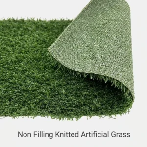 Recyclable Woven Artificial Grass Carpet Fast-Draining Waterproof Synthetic Lawn Carpet for Roof