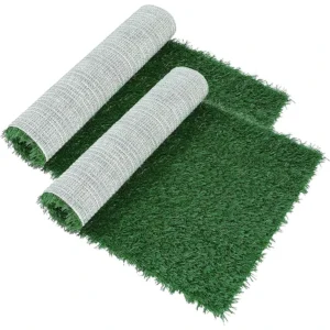 Reusable PE Artificial Turf Dog Potty Pad for Indoor Use Customizable Sizes