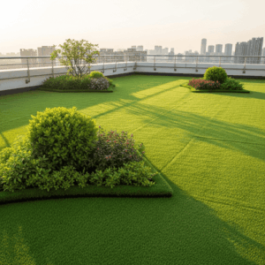 Customizable Artificial Grass for Rooftops and Landscaping Industry Solutions