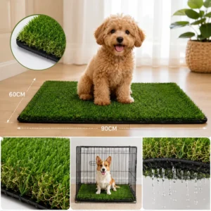 Soft High-Density Pet Grass Carpet High-Permeability Artificial Grass for Dog Potty Training