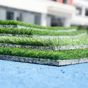 Sound Insulating Shockproof Green Artificial Grass for Indoor Gym Flooring Synthetic Turf for Weightlifting