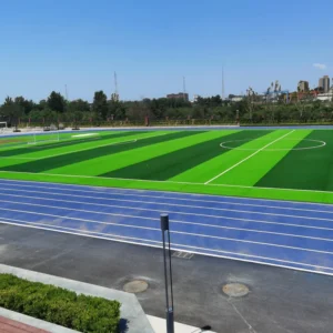 Soundproof Plastic Synthetic Grass Mat for Kindergarten, Balcony and Outdoor Decoration