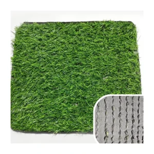 Sports Artificial Garden Grass Synthetic Thick Turf Blue Carpet 25mm for Kindergarten and Scenic Area Decoration