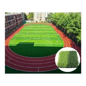 Sports Artificial Turf Grass for Soccer Basketball Tennis Golf Garden PE Material Football Field