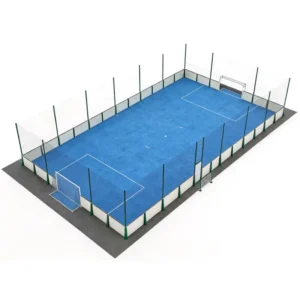 Sports Field Custom Soccer Pitch with Football Cage Indoor Football Court for Training and Recreational Sports