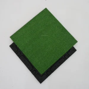 Sports and Golf Artificial Turf Rubber Cushioning Pads PE Rubber Underlay Protective Flooring