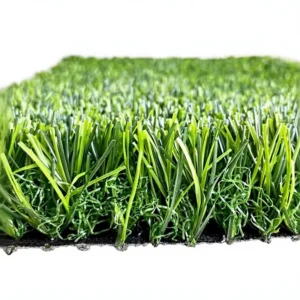 Spring-style Artificial Turf with Three-Color Blend 3cm Straight Grass Blades Soft Eco-Friendly Recyclable Wall Decoration