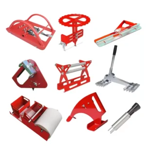 Steel and PP Artificial Grass Installation Tool with Circle Cutter for Soccer and Tennis Turf
