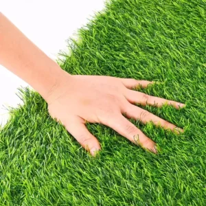Synthetic Artificial Grass Turf High Density Waterproof Shock Absorbing Easy Installation for Outdoor Landscaping