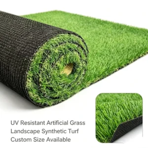 Synthetic Artificial Grass Turf UV Resistant Outdoor Artificial Lawn for Landscape Garden Football Playground