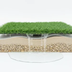 Synthetic Turf Artificial Grass 20mm Pile Height Soft Natural Autumn Grass Carpet for Gardens