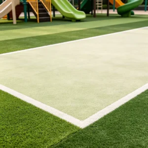 Synthetic Turf Grass for Kindergarten Safety Play High Density Artificial Grass Carpet Soft Touch Lawn Roll Manufacturer