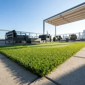 Synthetic Turf Gym Floor Uv Resistant Playground 35mm Soccer Field Heavy Duty Golf Putting Green