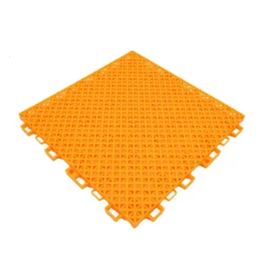 TD270 Basketball Floor Interlocking Artificial Grass Tiles Waterproof Eco-Friendly High-Density
