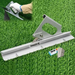Turf Gripper Tool with Adjustable Groove Plate, Alloy Steel Turf Line Cutter