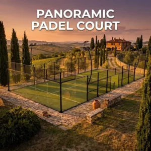 Turnkey Engineering Support Panoramic Padel Tennis Court Set