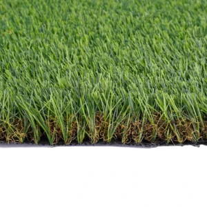 Type C Artificial Grass Roll, Water Resistant, UV Protected, Plastic Outdoor Landscaping Turf for Pet-Friendly Areas