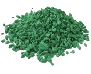 UV-Resistant Artificial Grass Infill, Colored 10% Polymer EPDM Rubber Granules for Playgrounds and Football Courts