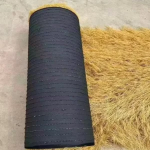 UV-Resistant Artificial Turf Roll with Drainage Backing for Rooftop Gardens, Balconies, and Patios