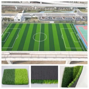 UV Resistant Eco Friendly Sand Filled Artificial Grass Turf for Office Decor and Landscape