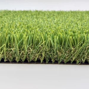 UV-Resistant Polypropylene Synthetic Landscaping Grass, Fireproof High-Density Wall Decoration for Indoor Use