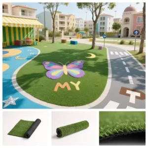 Waterproof Artificial Grass for Outdoor Wall Decoration and Garden Use