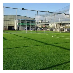 Waterproof Artificial Green Grass Soccer Turf Roll, 50mm, 60mm Pile Height, Soccer Playing Area