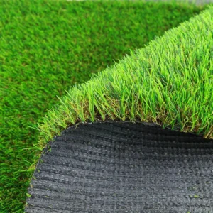 Waterproof Fireproof UV Resistant High Density 60mm PE Artificial Grass Sports Field Without Rubber Non Filled
