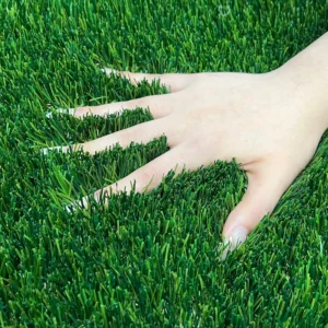 Waterproof Non-Toxic Artificial Grass Mat 25mm Synthetic Turf for Indoor/Outdoor Play Areas and Wall Decor