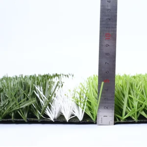Waterproof Weather Resistant Soccer Artificial Grass Tile 50mm Pile Height High Density PE Material Custom Size for Outdoor Use