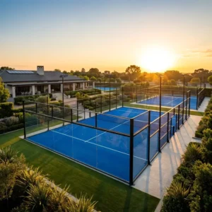 Weatherproof All-Weather Panoramic Padel Tennis Court