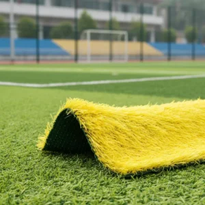 Yellow Artificial Turf for Kindergarten, Soft and Comfortable